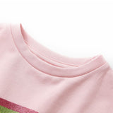 VidaXL Robe enfant avec cordon de serrage 92 rose clair