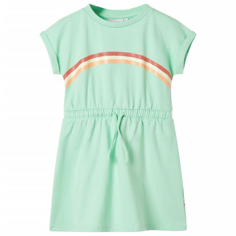 VidaXL Robe enfant avec cordon de serrage 104 vert vif