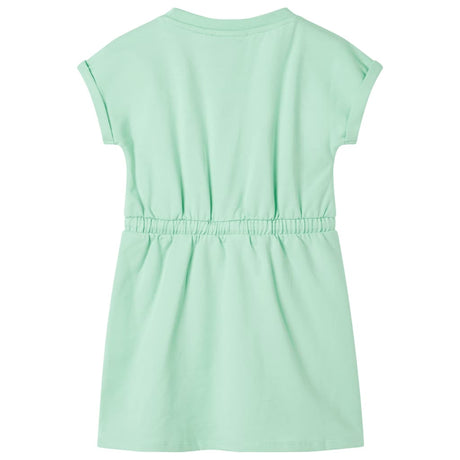 VidaXL Robe enfant avec cordon de serrage 104 vert vif