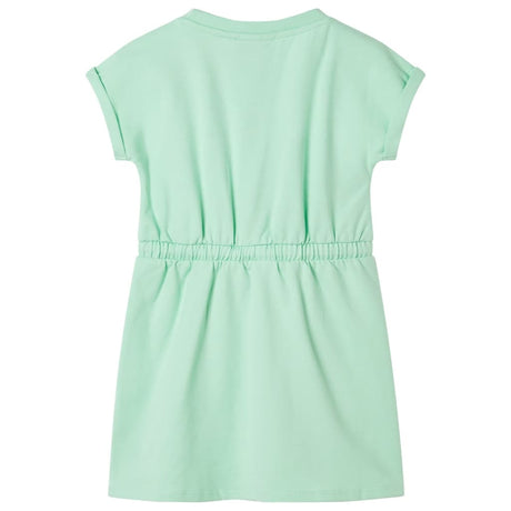 VidaXL Robe enfant avec cordon de serrage 128 vert vif
