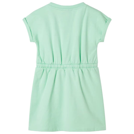 VidaXL robe enfant avec cordon 140 vert vif
