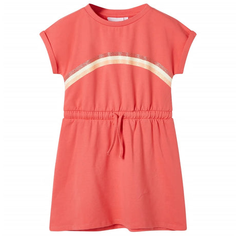 VidaXL Robe enfant avec cordon 116 corail