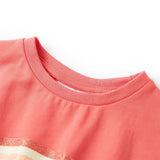 VidaXL Robe enfant avec cordon 116 corail