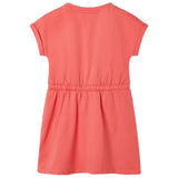 VidaXL Robe enfant avec cordon 128 corail