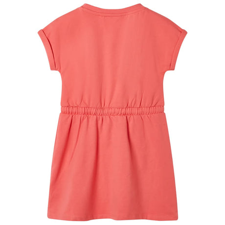 VidaXL Robe enfant avec cordon 128 corail