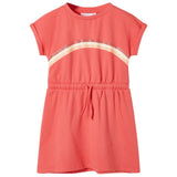 VidaXL robe enfant avec cordon 140 corail