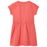 VidaXL robe enfant avec cordon 140 corail