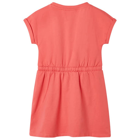 VidaXL robe enfant avec cordon 140 corail
