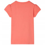 VidaXL Chemise enfant à manches courtes 104 corail