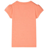 VidaXL Chemise enfant à manches courtes 92 orange fluo
