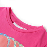 VidaXL chemise enfant 140 rose foncé