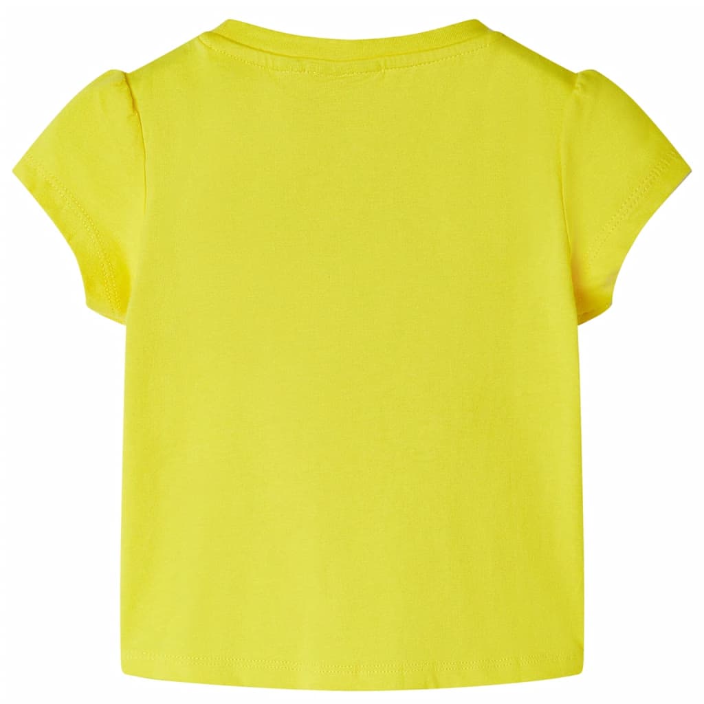 VidaXL Chemise enfant 92 jaune