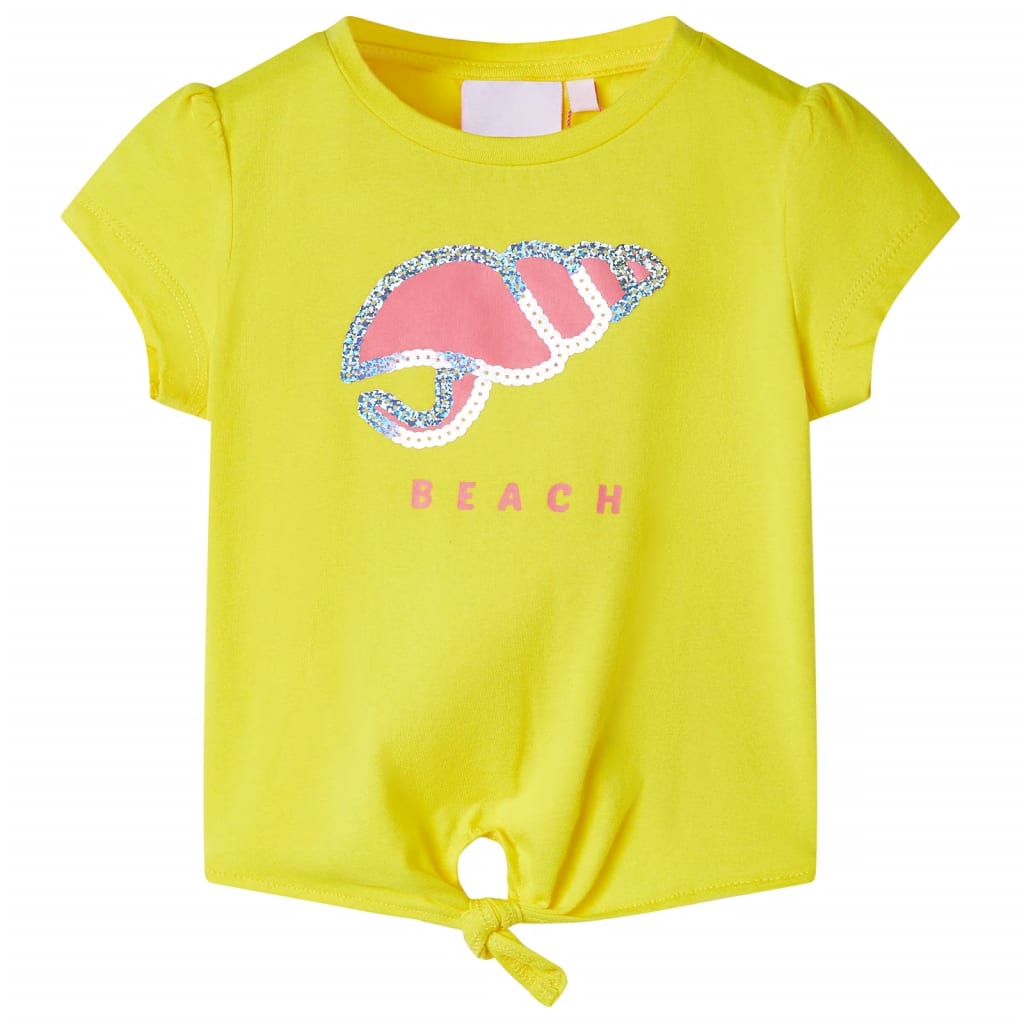 VidaXL Chemise enfant 104 jaune