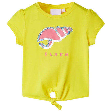VidaXL Chemise enfant 116 jaune