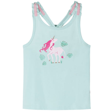 VidaXL Haut enfant 116 menthe clair