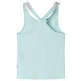 VidaXL Haut enfant 128 menthe clair