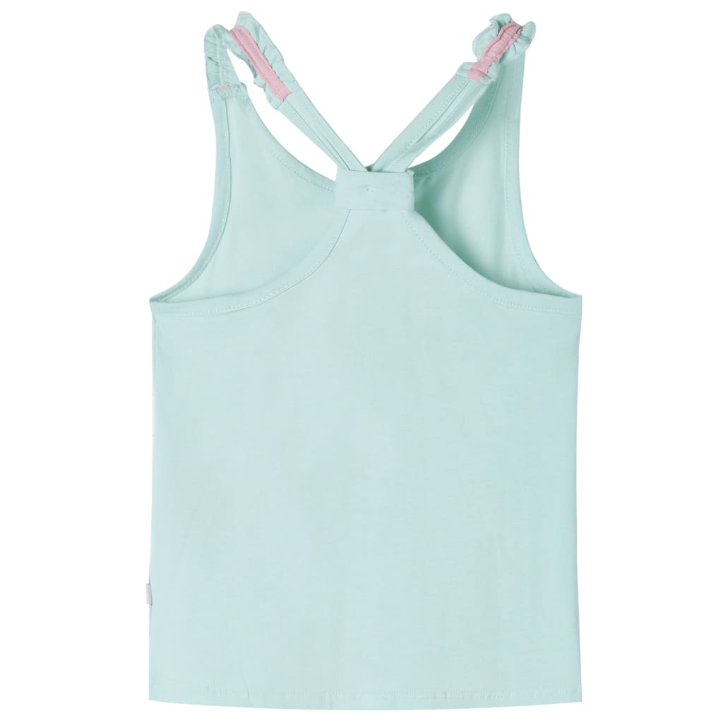 VidaXL haut enfant 140 menthe clair