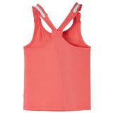 VidaXL Haut enfant 128 couleur corail