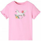 VidaXL Chemise enfant à manches courtes 92 rose vif