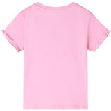 VidaXL Chemise enfant à manches courtes 104 rose vif