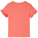 VidaXL Chemise enfant à manches courtes 140 corail