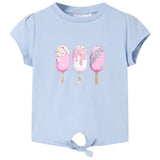 VidaXL Chemise enfant 92 bleu