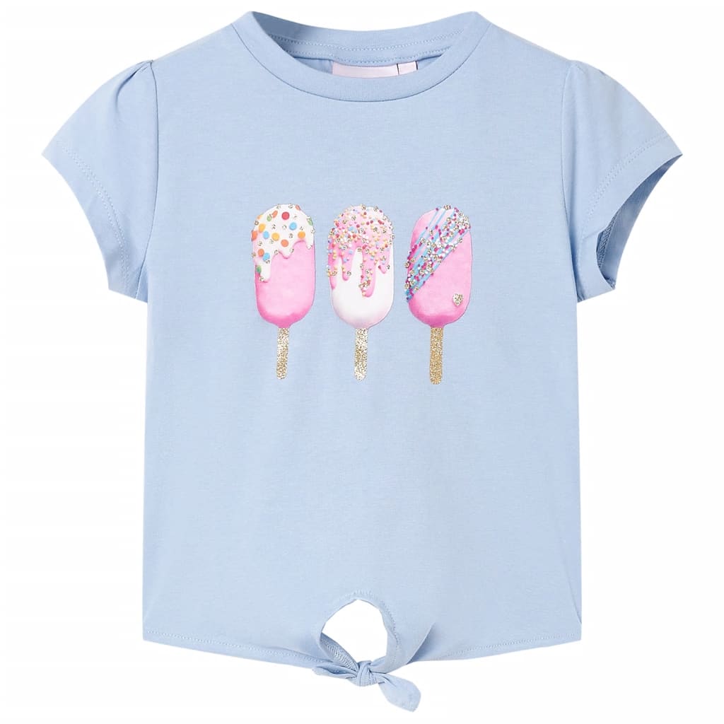 VidaXL Chemise enfant 128 bleu