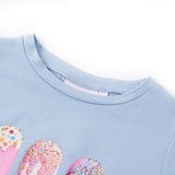 VidaXL Chemise enfant 140 bleu