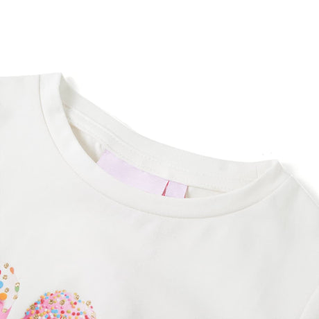 VidaXL Chemise enfant 116 écru