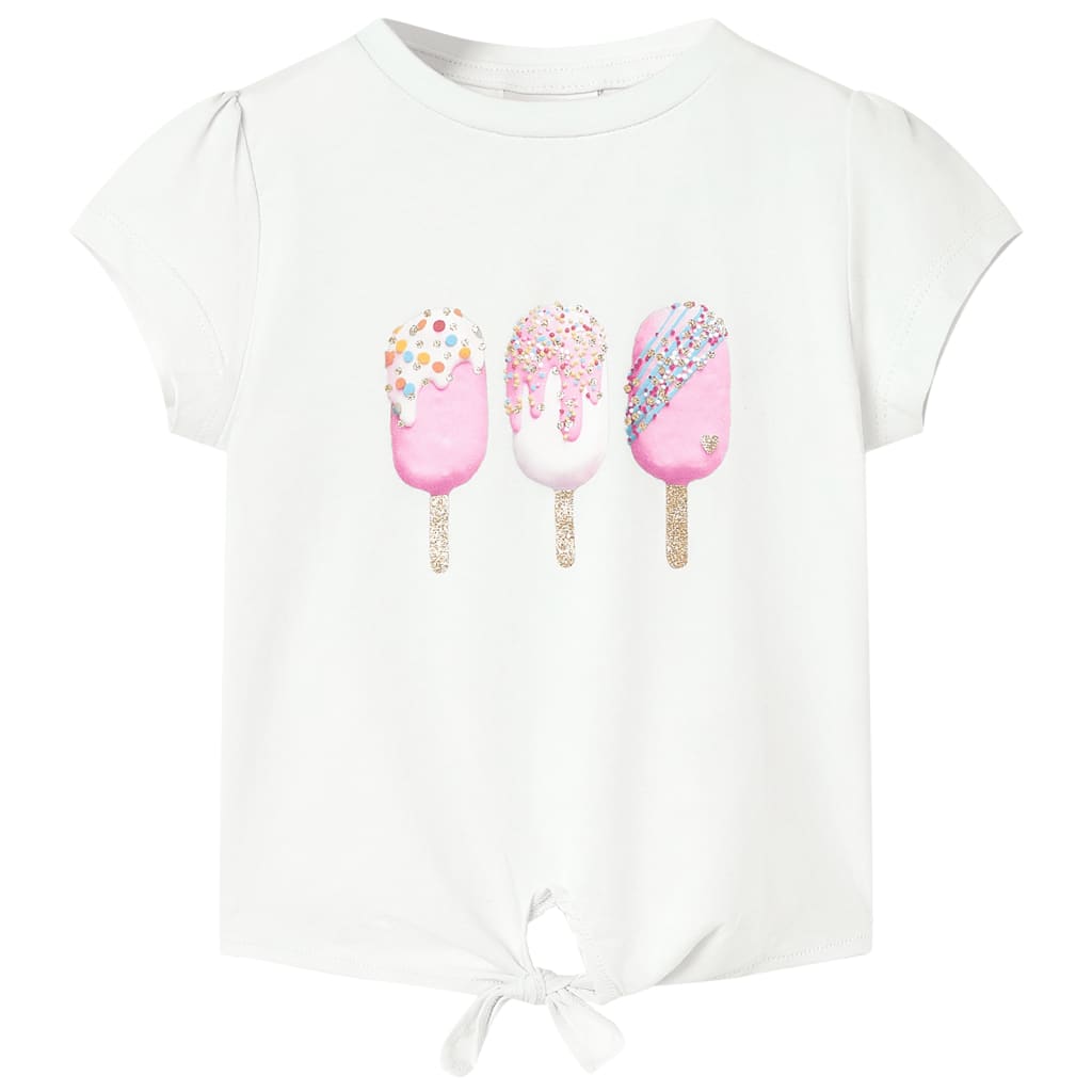 VidaXL Chemise enfant 140 écru