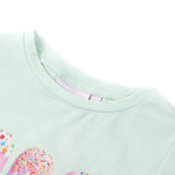 VidaXL Chemise enfant 116 menthe clair