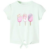 VidaXL Chemise enfant 128 menthe clair