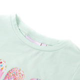 VidaXL Chemise enfant 128 menthe clair