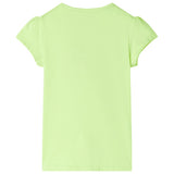 VidaXL Chemise enfant 104 jaune fluo