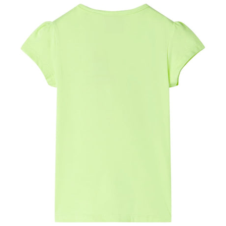VidaXL Chemise enfant 116 jaune fluo
