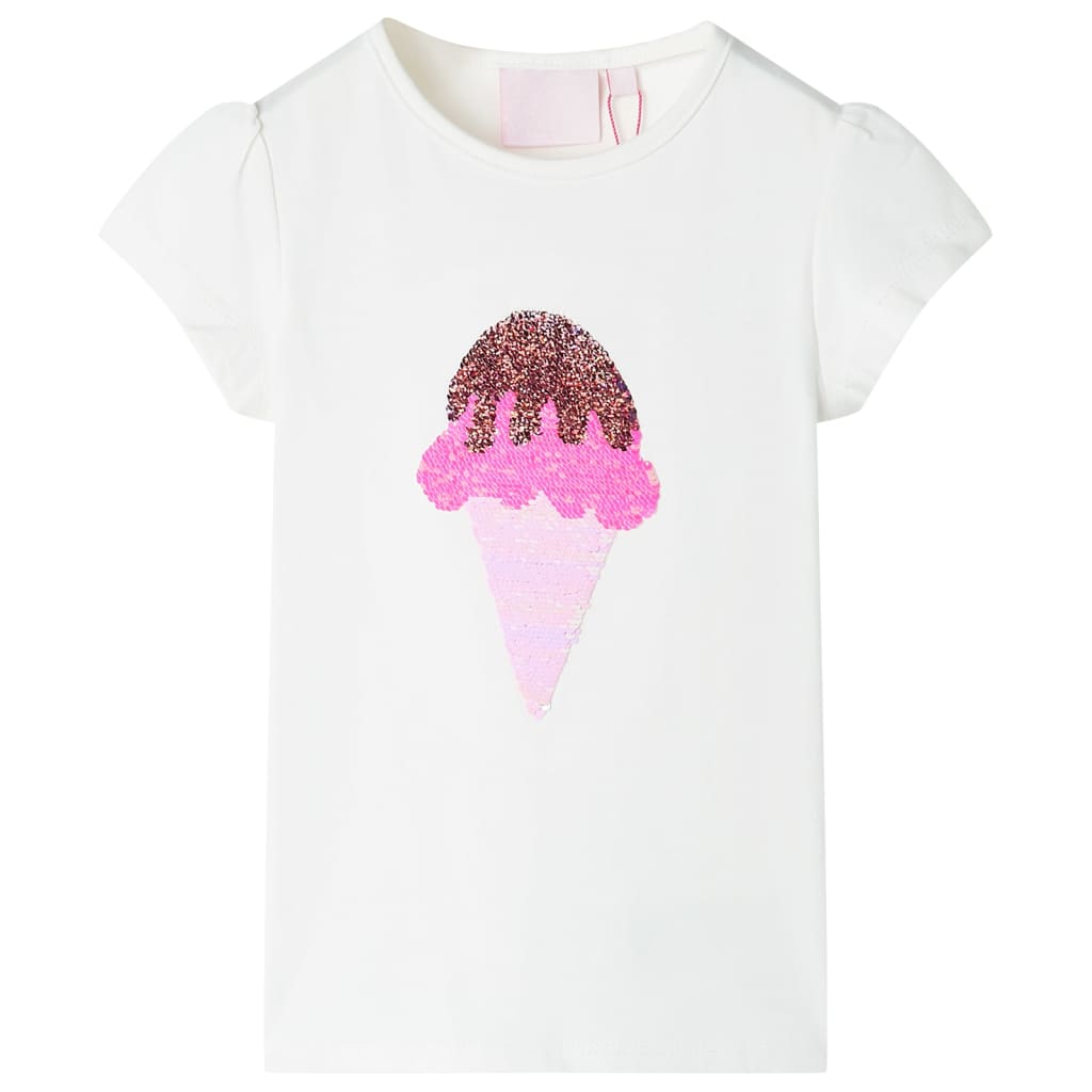 VidaXL Chemise enfant 116 écru