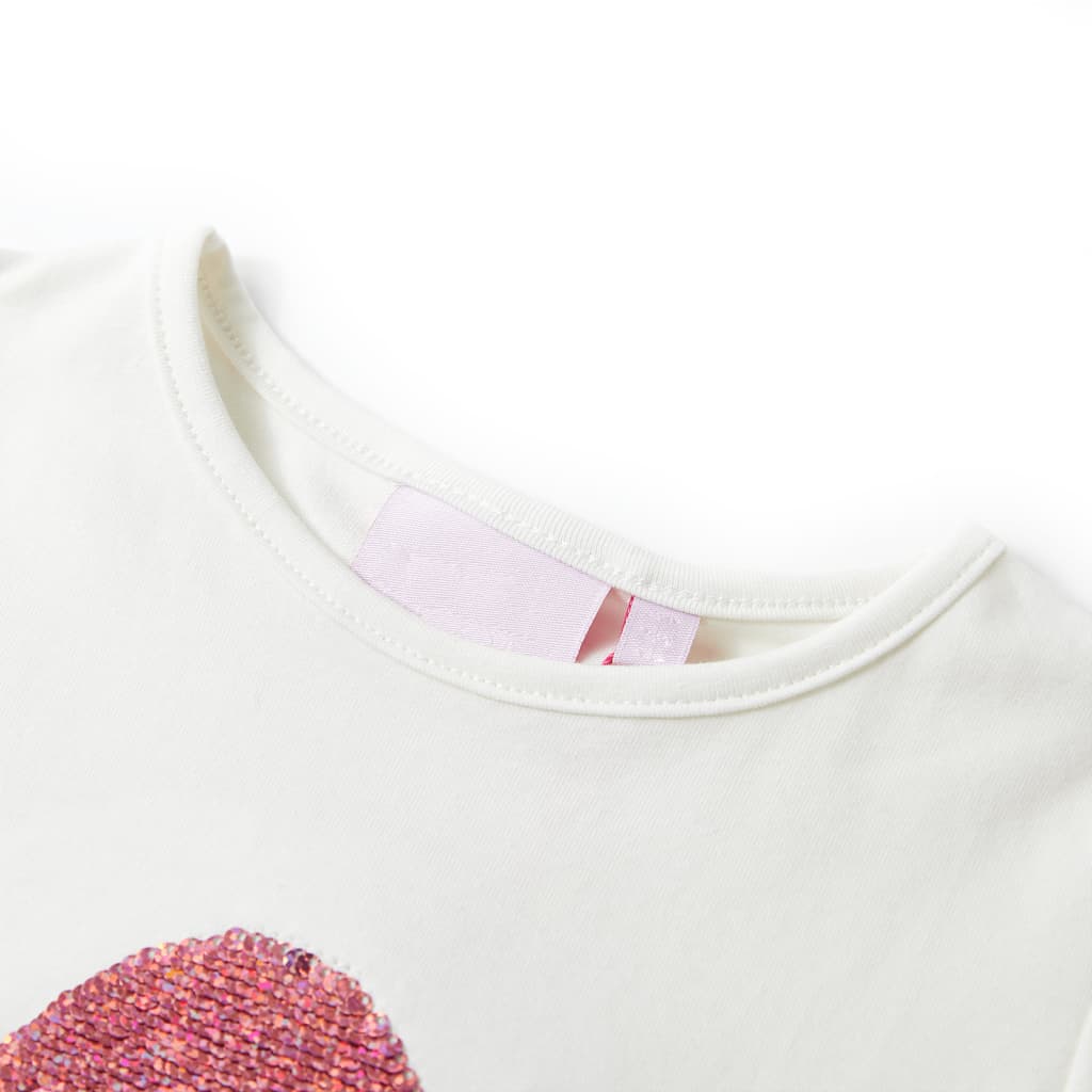 VidaXL Chemise enfant 116 écru