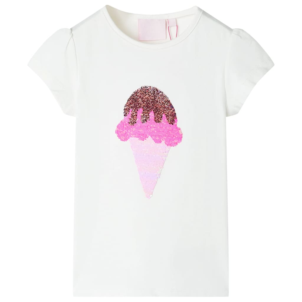 VidaXL Chemise enfant 128 écru