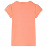 VidaXL Chemise enfant 140 orange fluo