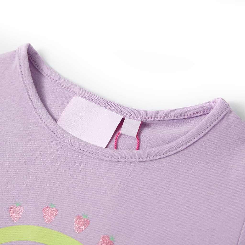 VidaXL Chemise enfant 116 lilas