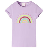 VidaXL Chemise enfant 128 lilas