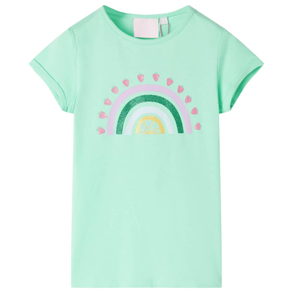VidaXL Chemise enfant 92 vert vif