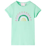 VidaXL Chemise enfant 92 vert vif