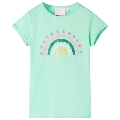 VidaXL Chemise enfant 92 vert vif
