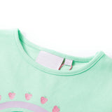 VidaXL Chemise enfant 92 vert vif