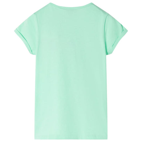 VidaXL Chemise enfant 104 vert vif