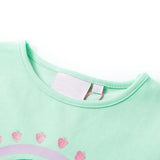 VidaXL Chemise enfant 116 vert vif