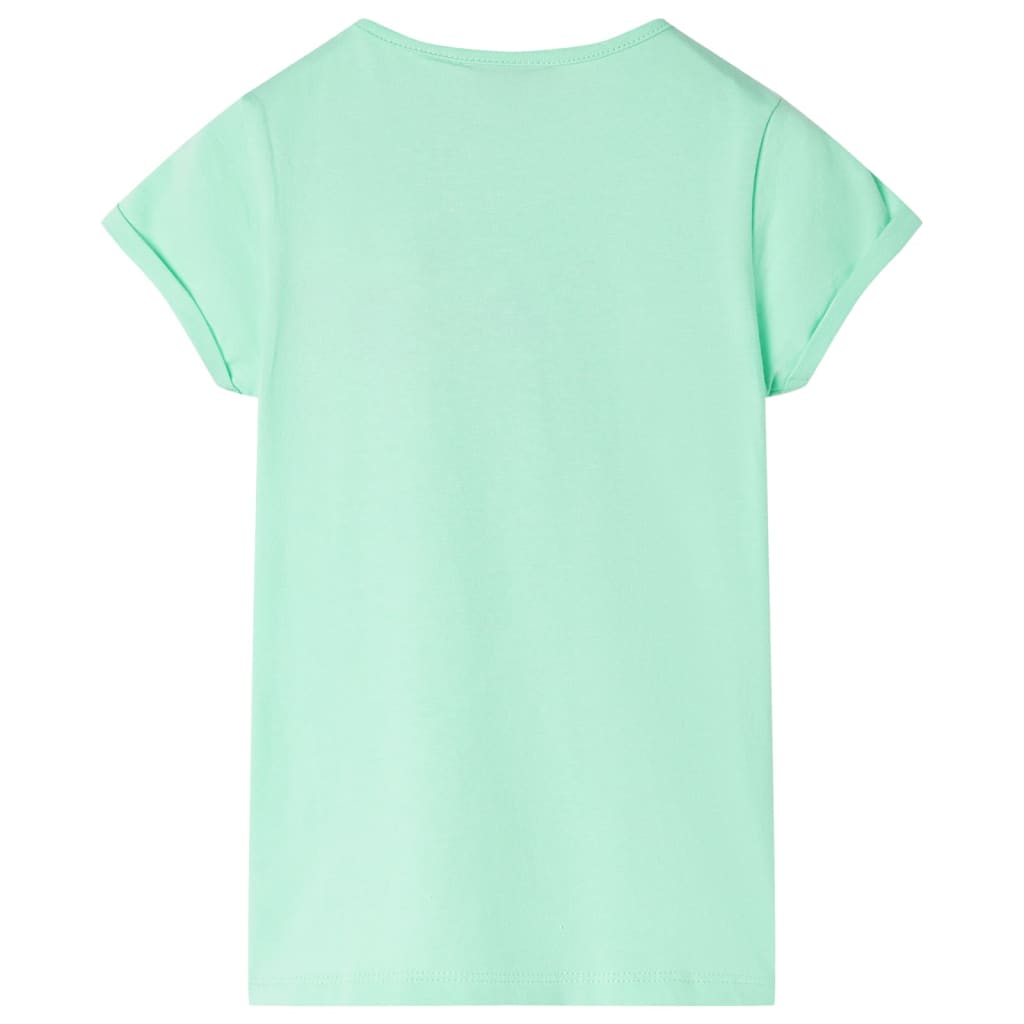 VidaXL Chemise enfant 128 vert vif