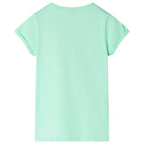 VidaXL Chemise enfant 140 vert vif