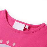 VidaXL Chemise enfant 116 rose foncé